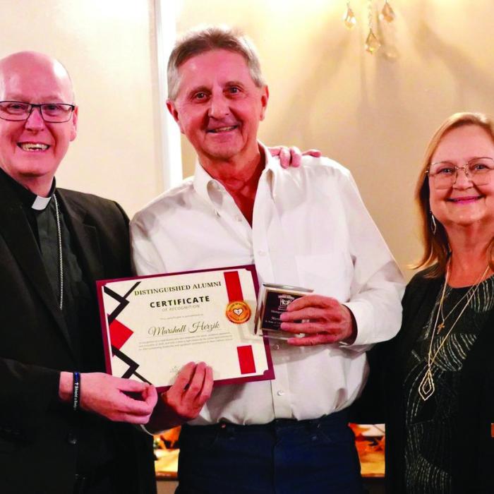 Marshall Herzik Named St. Rose Distinguished Alumni Award Recipient
