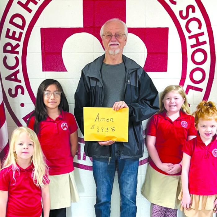 Sacred Heart Students Donate to AMEN