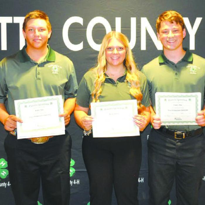 Fayette County 4-H Banquet Held at Historic Casino Hall