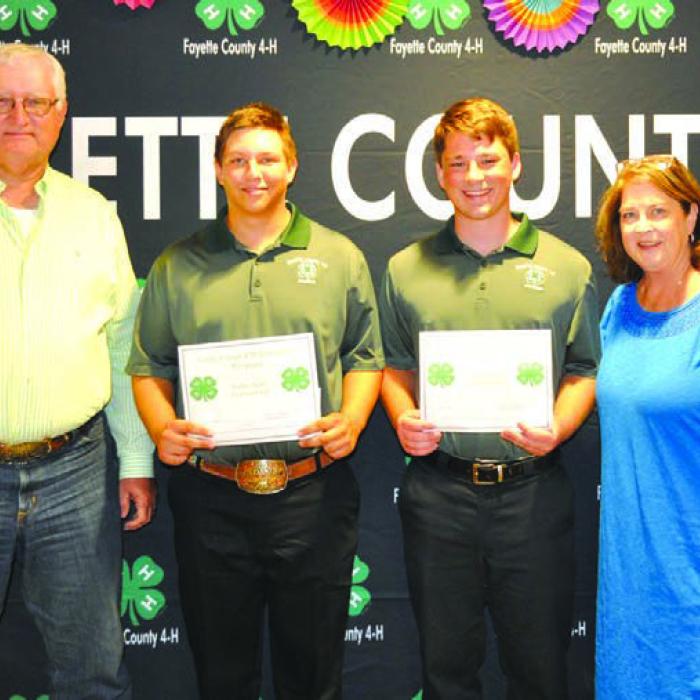 Fayette County 4-H Banquet Held at Historic Casino Hall