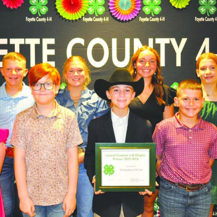 Fayette County 4-H Banquet Held at Historic Casino Hall