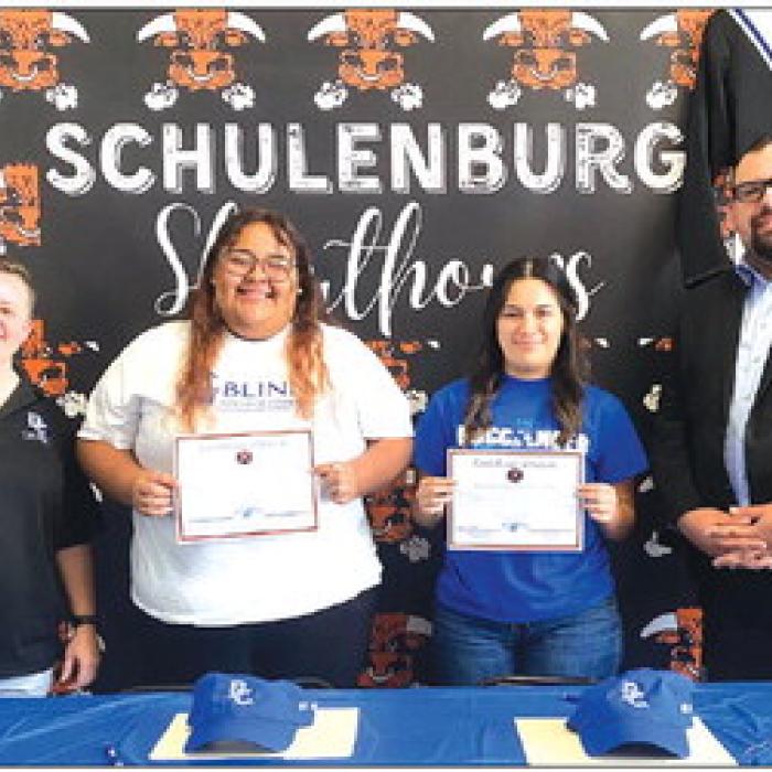 Schulenburg Band Students Sign With Blinn