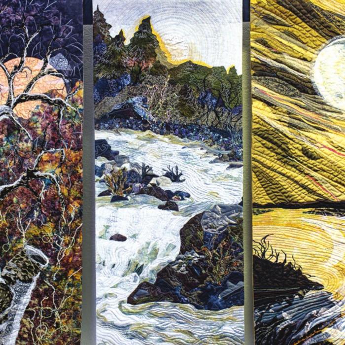 “Night of the Super Moon” by Laura Fogg, from the exhibit Natural Wonders from The Frank Klein Collection.