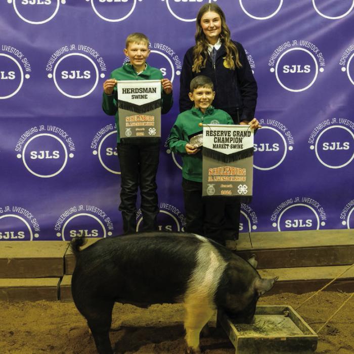 Schulenburg Junior Livestock Show 2024 Champions