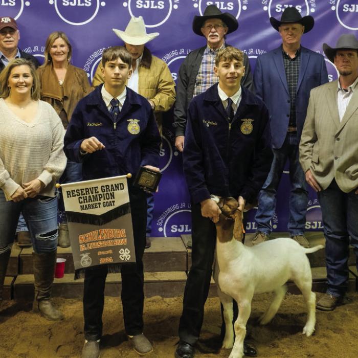 Schulenburg Junior Livestock Show 2024 Champions
