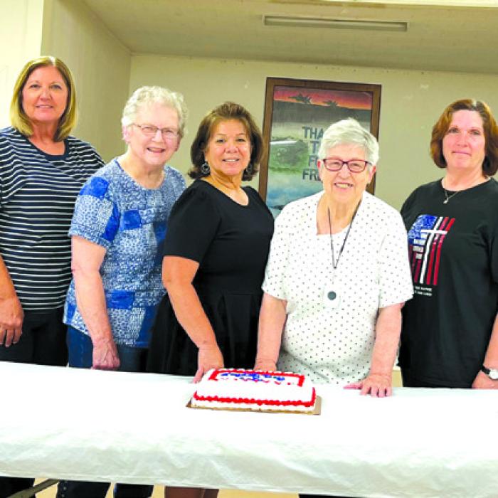 VFW Auxiliary Elects Officers, Loyalty Day Celebrated