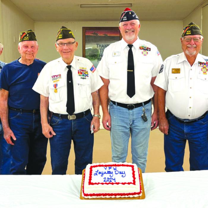 VFW Auxiliary Elects Officers, Loyalty Day Celebrated
