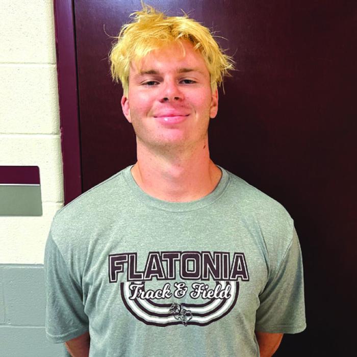 Flatonia baseball player Henri Vincik. Photo by Jeff Wick