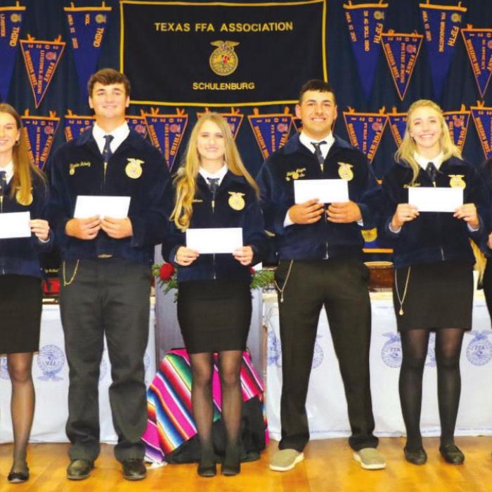 Schulenburg FFA Holds Annual Banquet
