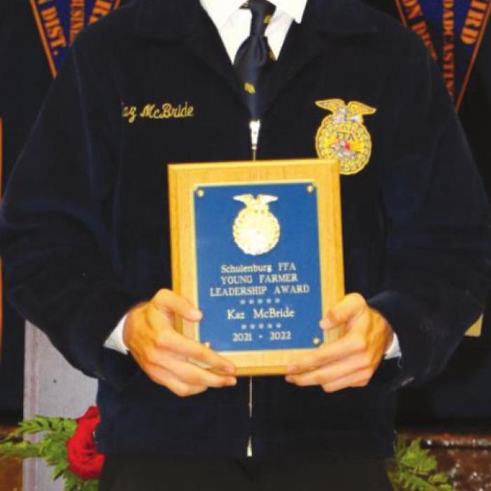 Schulenburg FFA Holds Annual Banquet