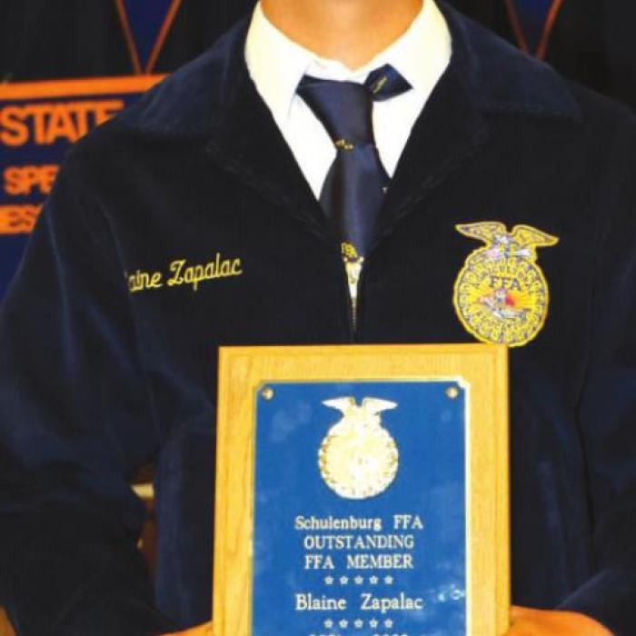 Schulenburg FFA Holds Annual Banquet