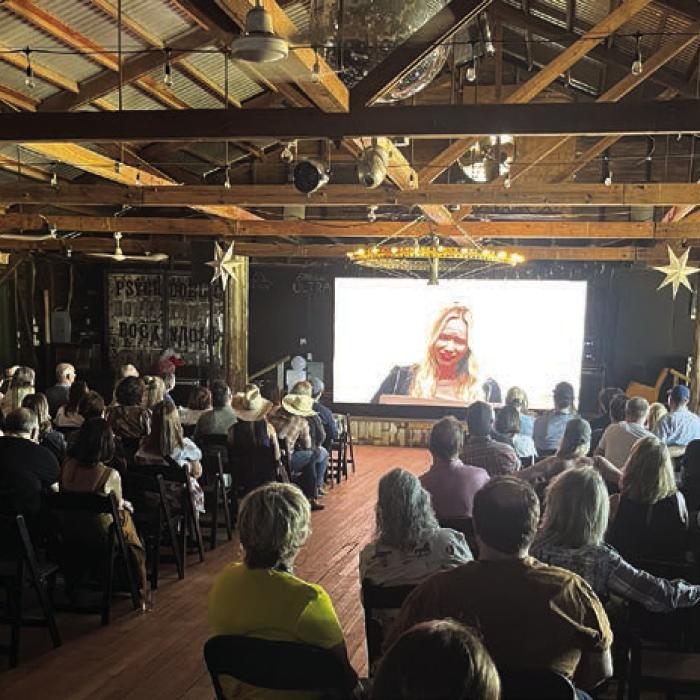 The second annual Round Top Film Festival was held Thursday-Sunday across several venues in Round Top. The two primary screening locations were at The Festival Hill Concert Hall, left, and the Round Top Dance Hall, right. Photos by Jeff Wick