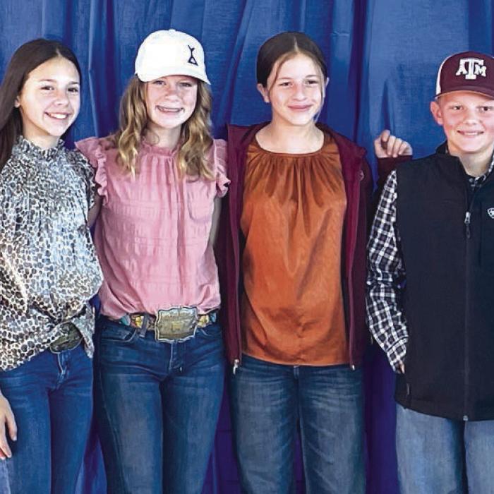 Fayette 4-H Competes in Austin County Livestock Judging Contest