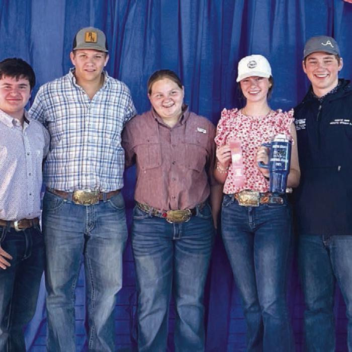 Fayette 4-H Competes in Austin County Livestock Judging Contest