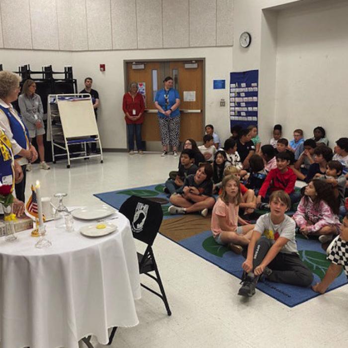 Missing Man Ceremony Held at Schulenburg Elementary
