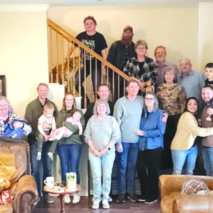 The Schwartzenburg family Thanksgiving.