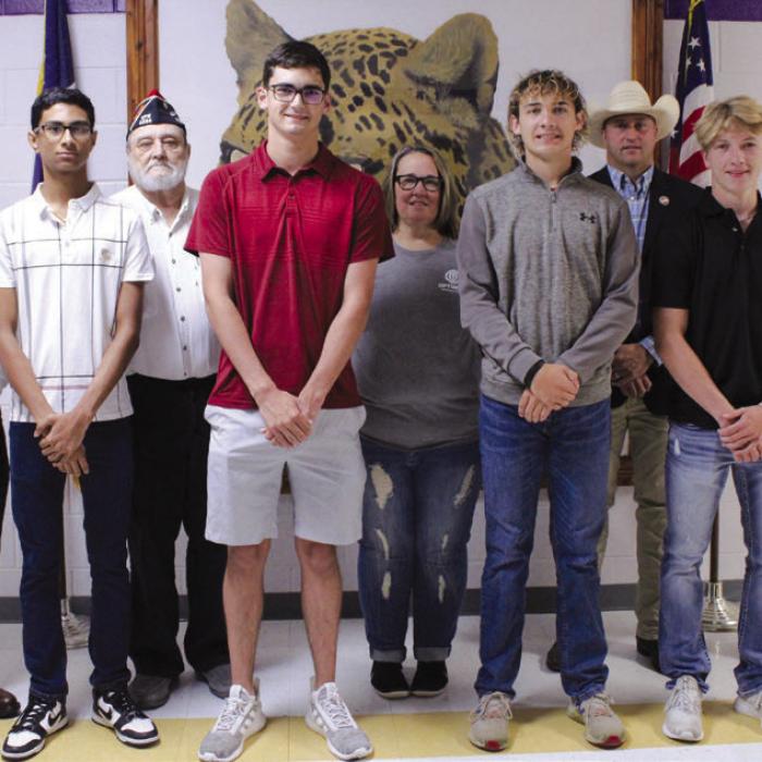 Boys & Girls State Participants, Sponsors