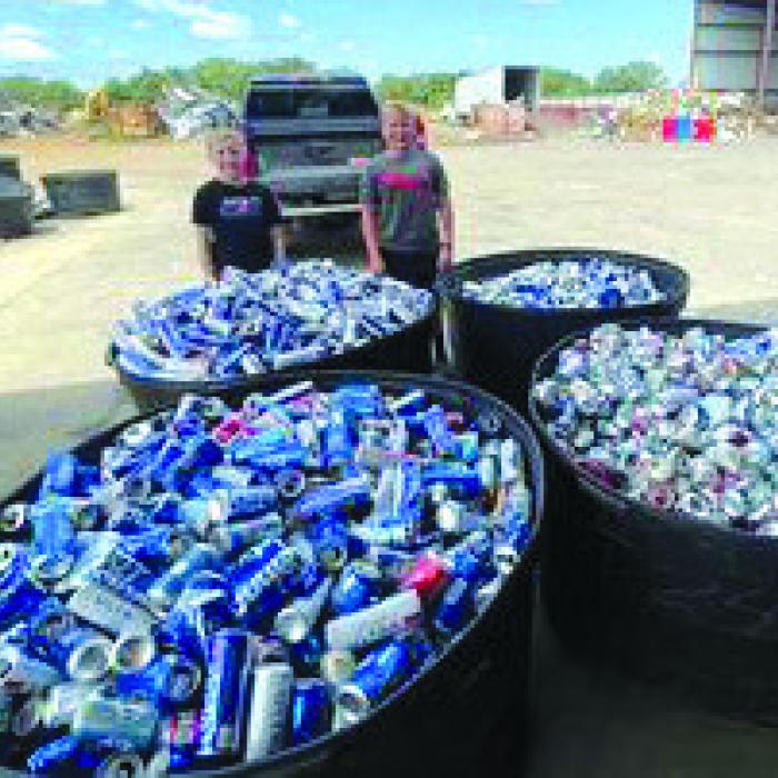 Trail Life Troop TX-0143 is collecting cans to help pay for expenses.