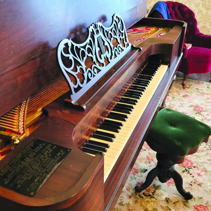 Knabe Grand Piano at Historic Faison House, La Grange.