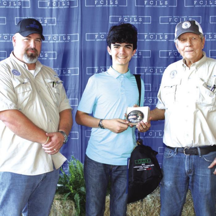 Fayette County Jr. Livestock Show Heifer and Ag Mechanics Winners