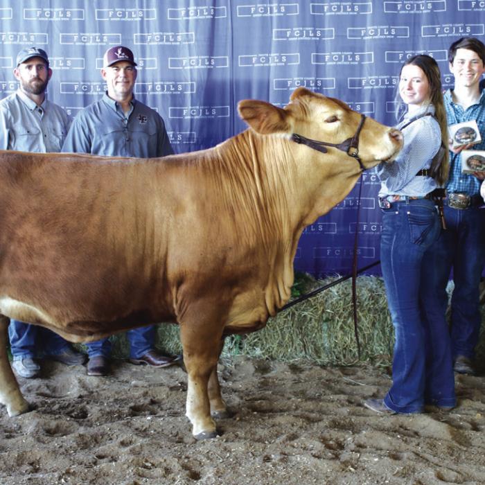 Fayette County Jr. Livestock Show Heifer and Ag Mechanics Winners