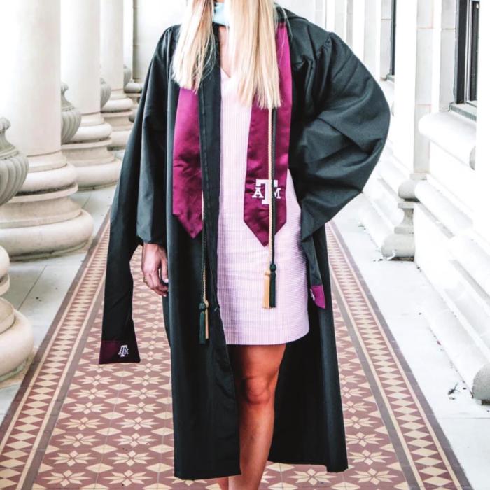 Fritsch Earns Masters From A&M