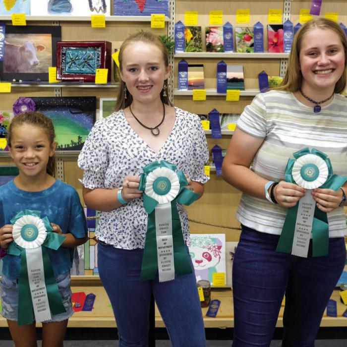 Fayette County Fair Best of Department Winners