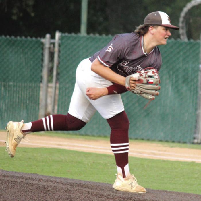 Fayetteville’s Chance Konvicka pitching.