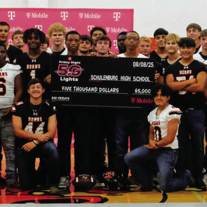 Schulenburg Wins $5,000 from T-Mobile With a Chance for More