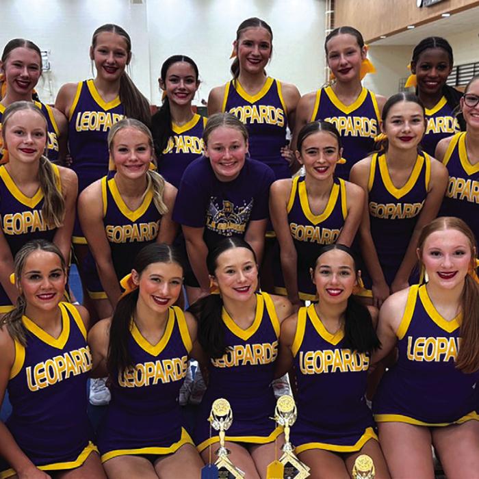 The Lady Leps are shown here in a file photo from their competition over the summer at UT.