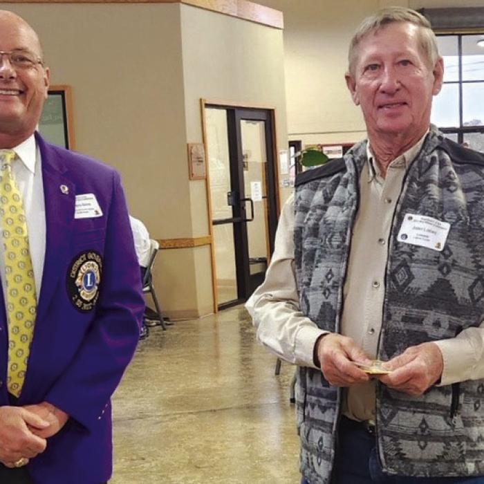 Carmine Lions Club Honored
