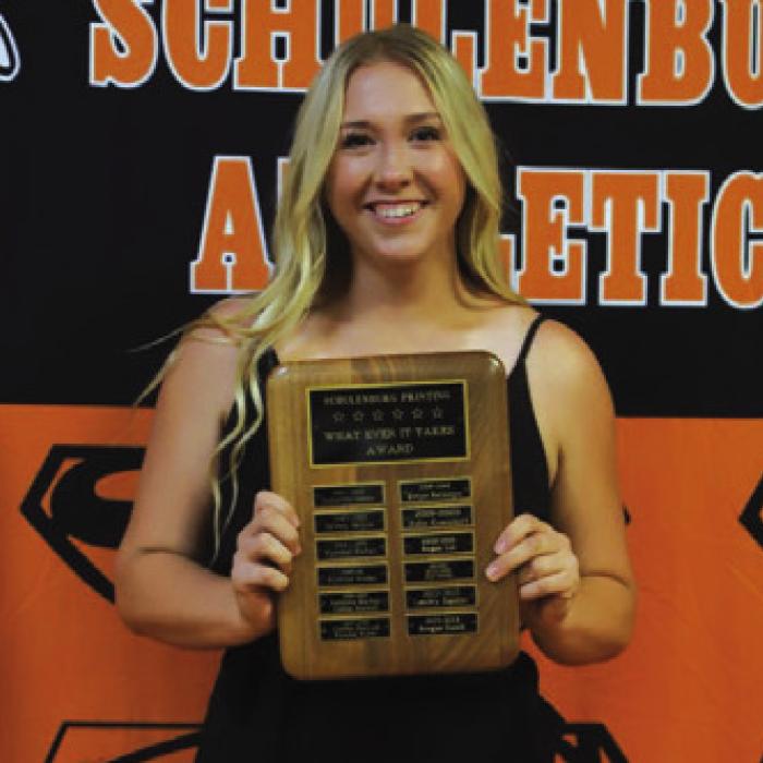 Schulenburg Athletic Banquet Winners