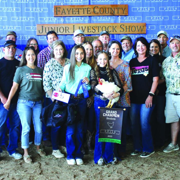  2023 Fayette Co. Junior Livestock Show Grand Champions
