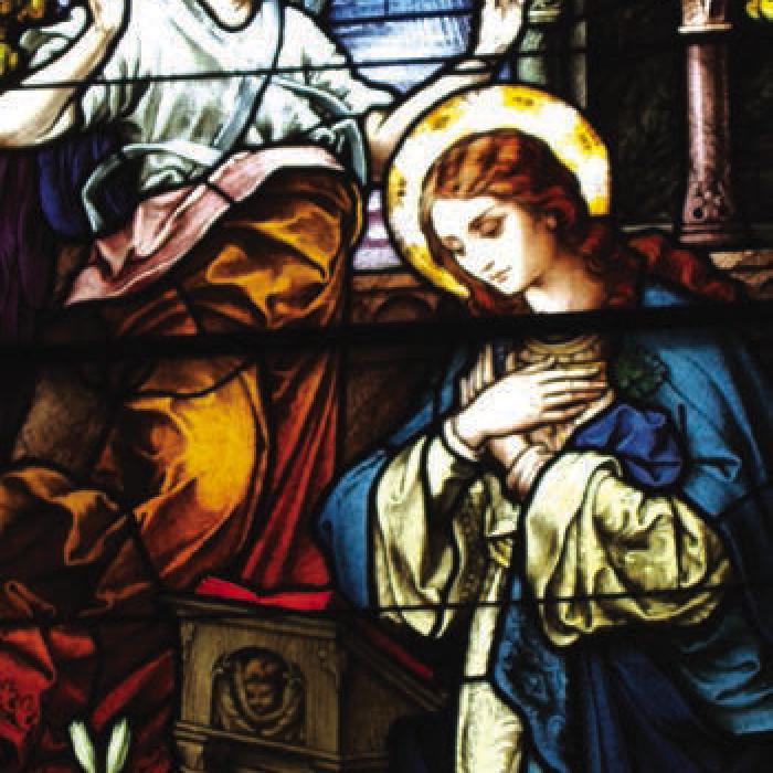 First Joyful Mystery: The Annunciation