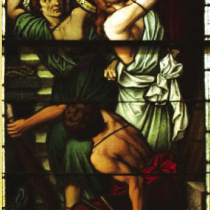 Second Sorrowful Mystery: The Scourging at the Pillar