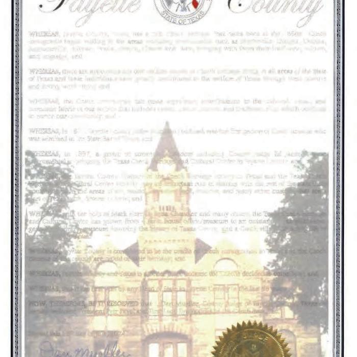Local Leaders Issue Proclamations on Czech President Petr Pavel’s Historic Visit to La Grange