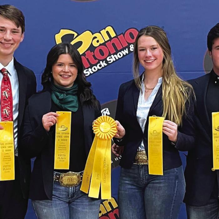 Fayette Co. 4-H Competes In San Antonio Judging