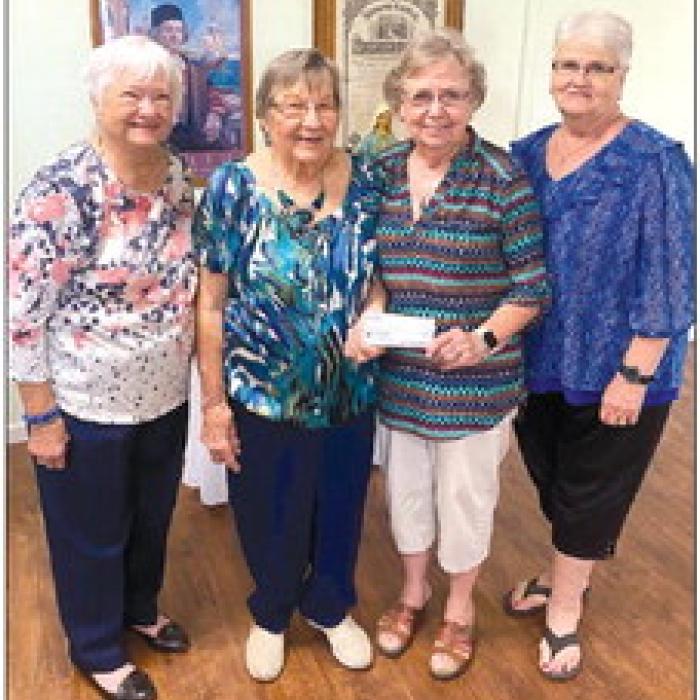 St. Anne’s Donates to Altar Society