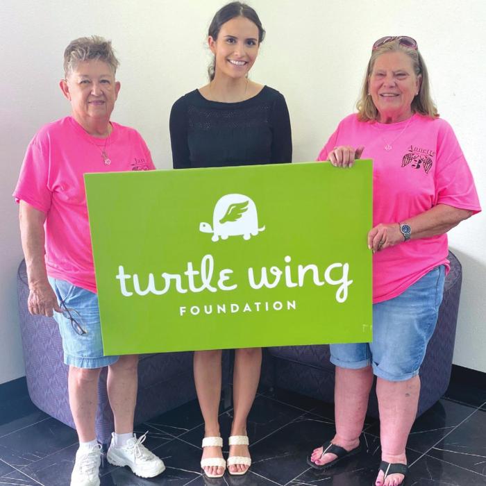 Our 3 Angels Donates to Turtle Wing