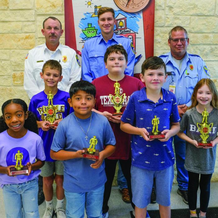 La Grange Volunteer Fire Department Announces Fire Poster Contest Winners