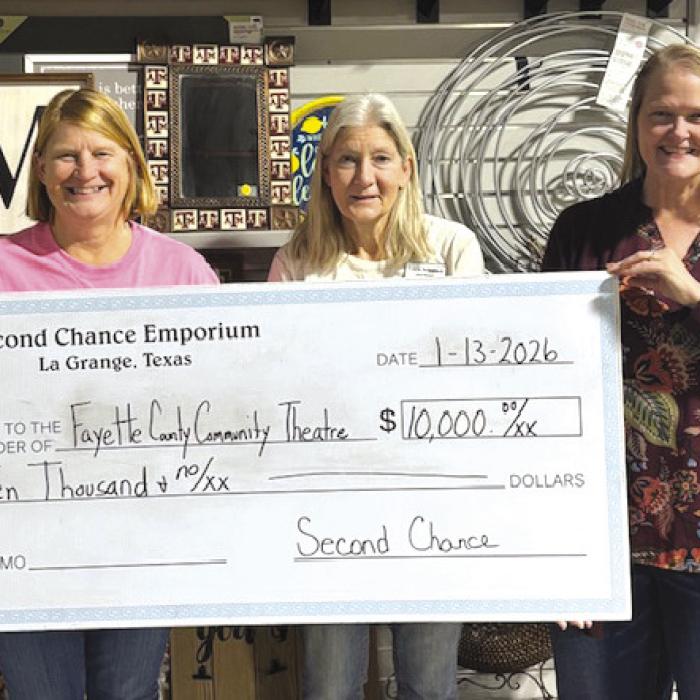 Second Chance Donates to Local Non-Profits