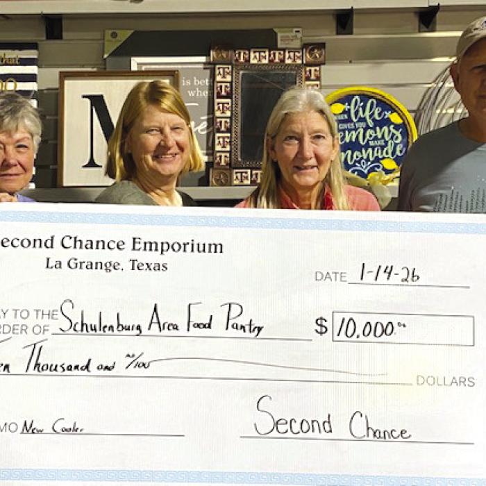 Second Chance Donates to Local Non-Profits