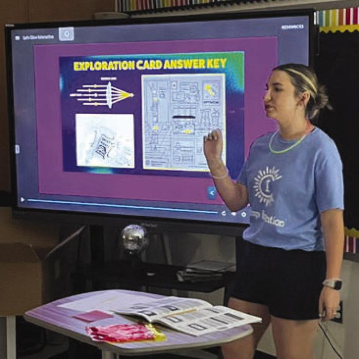 LA GRANGE ELEMENTARY HOSTS CAMP INVENTION