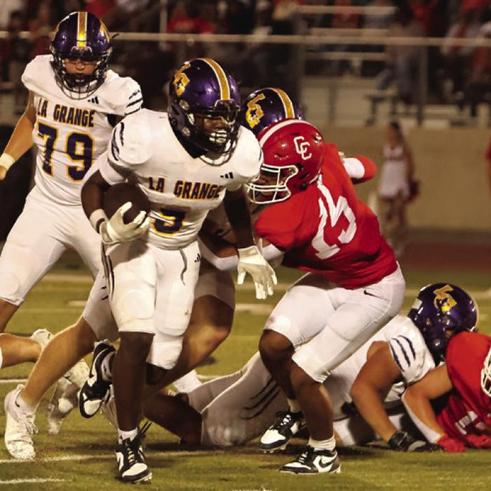 High-Powered Columbus Cardinals Down Leps 63-21