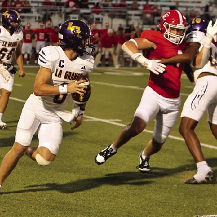 High-Powered Columbus Cardinals Down Leps 63-21