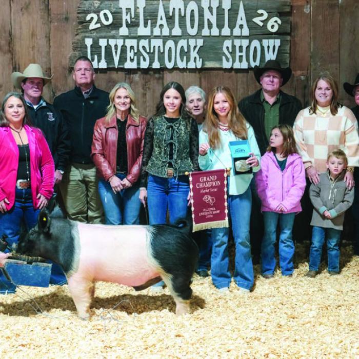 Flatonia Livestock Show Awards Top Honors, $213,225 in Sales