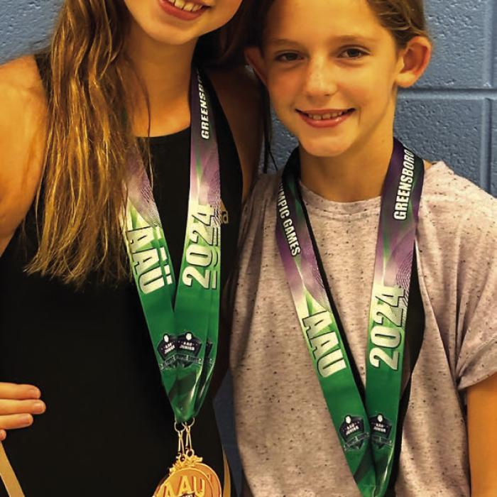 Swimmers at Nationals