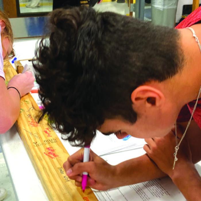 Leo Club Learns About Habitat For Humanity