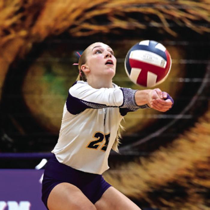 La Grange’s Kylie Trlicek. Photo by Stephanie Steinhauser