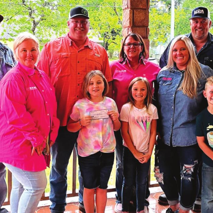 FCSP Rodeo Donates to Zwahr Family